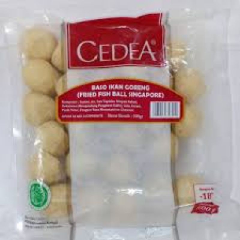 

Cedea fried fish ball singapore 500gr
