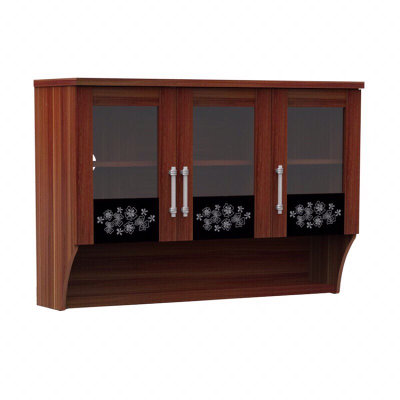 Kitchen Set Atas 3 Pintu Kayu Minimalis Lemari Dapur Atas Kayu Murah