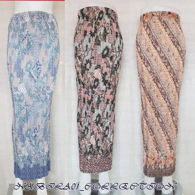 ROK PLISKET TERMURAH Allsize Batik / Bawahan Kebaya Batik / Rok Batik Jumbo