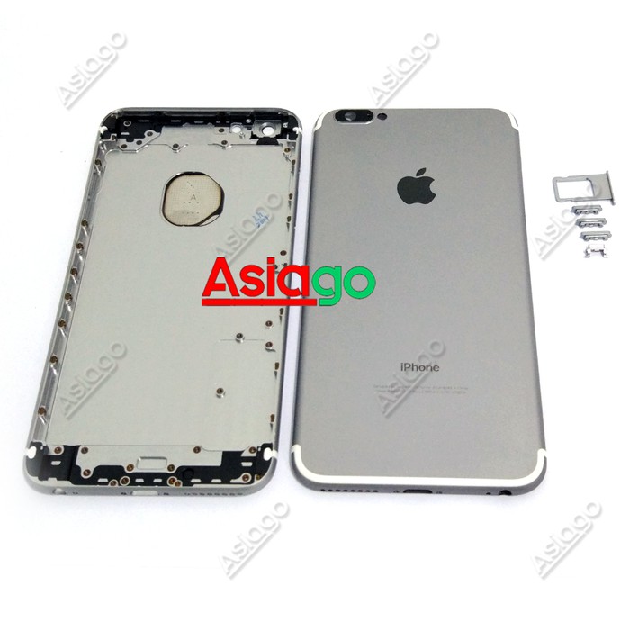 HARI INI SAJA HOUSING / KESING BACKDOOR IPHONE 6 PLUS MODEL 7 PLUS FULLSET ORIGINAL