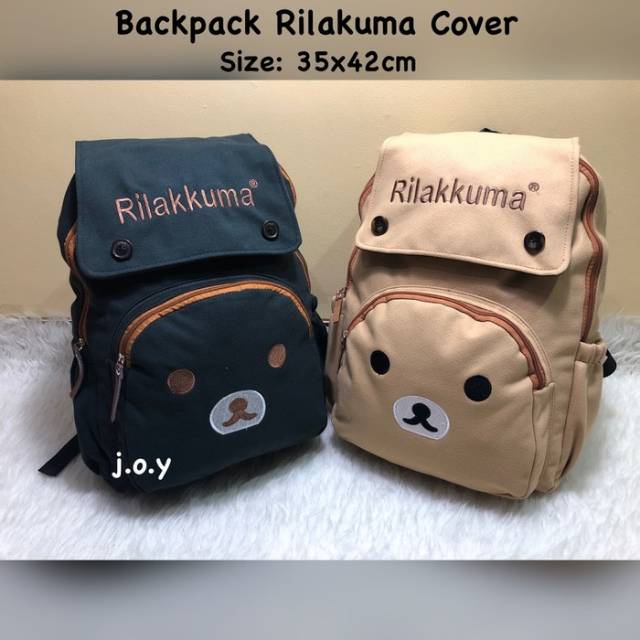 Promo tas murah / ransel / backpack rilakkuma cover