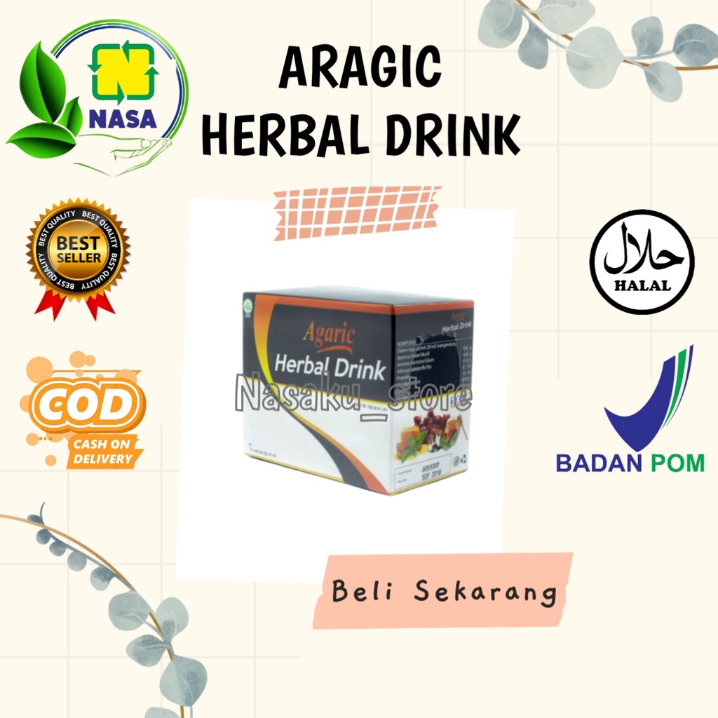 

Agaric Herbal Drink Original Nasa Memperbaiki Kualitas Darah, Membersihkan Darah