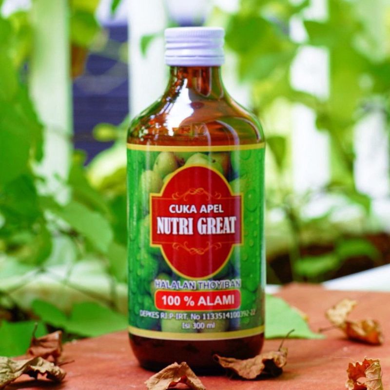 

CUKA APEL NUTRI GREAT ORIGINAL 100% ALAMI AMAN DAN HALAL