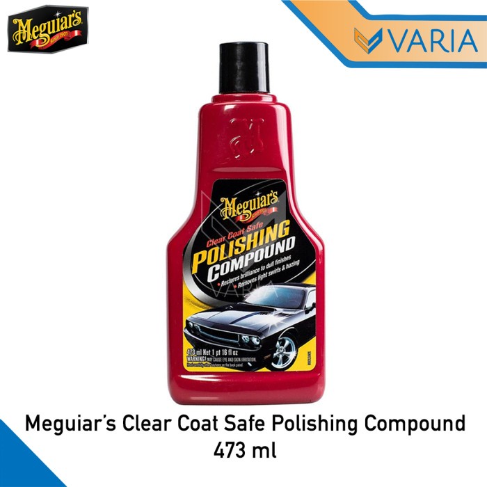 Meguiars Clear Coat Safe Polishing Compound 473 ml Meguiar's G18116