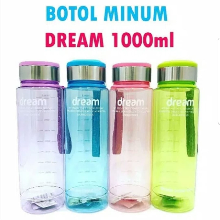 BOTOL MINUM WATER BOTTLE TUTUP RUSA MOTIF ANIMAL BPA FREE IMPORT Botol minum anak