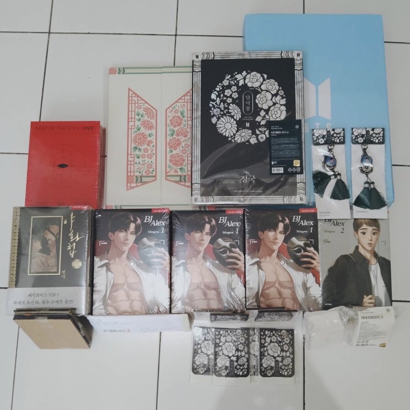 DALMAJUNG MERCH BTS [FLIP PHOTO DAY V / TAEHYUNG ; FLIP PHOTO NIGHT JUNGKOOK ; KEYRING DALMAJUNG V] 