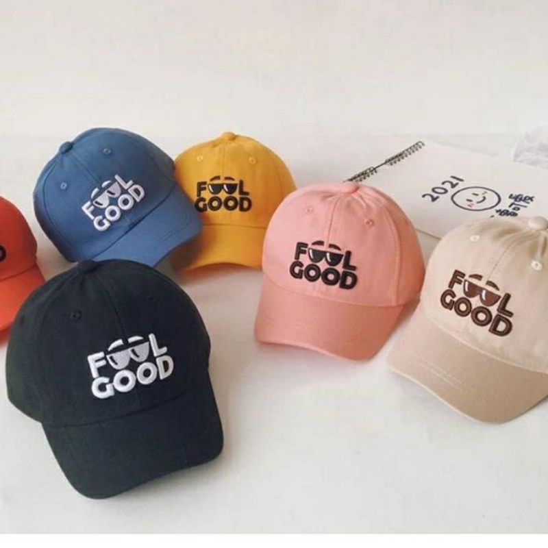 topi anak usia 2-10 tahun topi anak bordir fool good topi foolgood