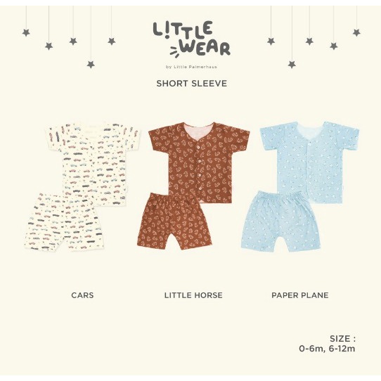 Little Palmerhaus - Little Wear Short Sleeve | Setelan Pendek Baby