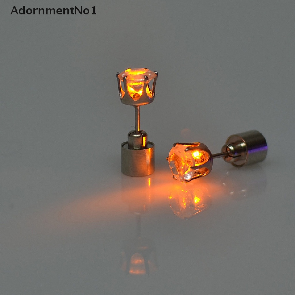 (AdornmentNo1) Anting Tusuk Dengan Lampu LED Untuk Wanita