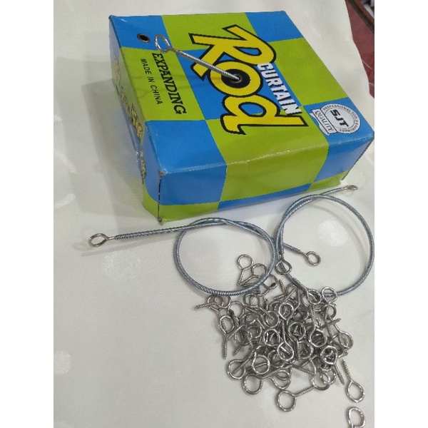 Kawat Per/Kawat Gorden/Sangkutan Kain Gorden/Pengait Kain Gorden