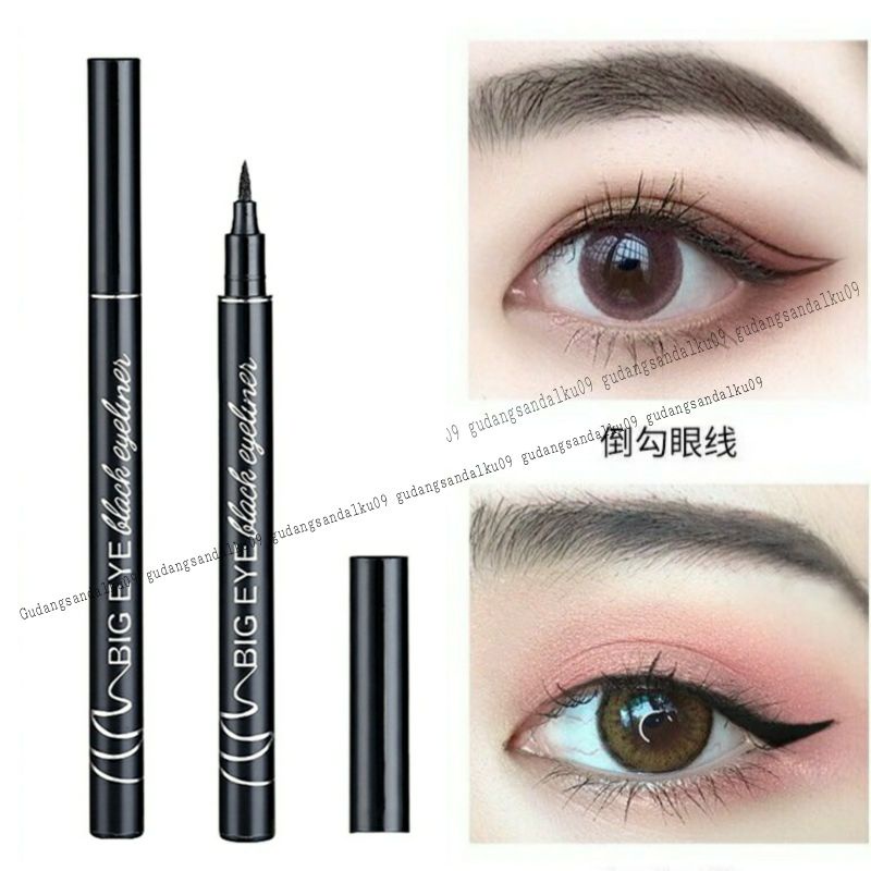 CELAK WATERPROOF//EYELINER WATERPROFF Anti air Anti keringat pen pencil tahan lama warna hitam ORIGINAL