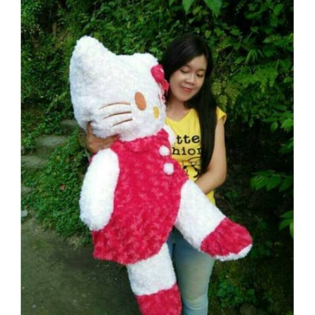 boneka hello kitty jumbo 1 meter
