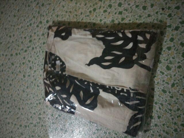 Atasan Blouse Batik Wanita Lengan Panjang Katun Stretch, 242 Ade#