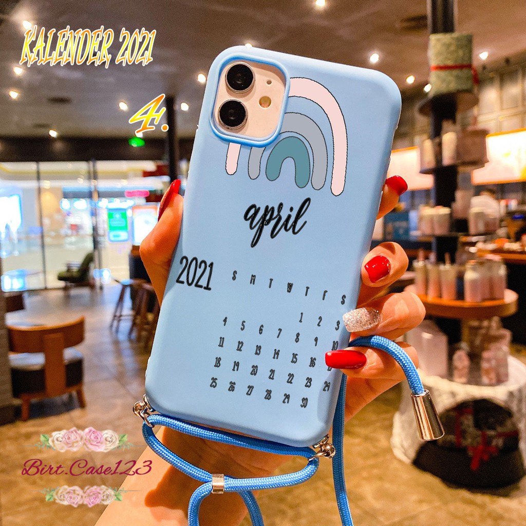 Softcase Slingcase Tali Lanyard Candy KALENDER Xiaomi Redmi 6x Mi A2 6 Pro A2 Lite BC3008