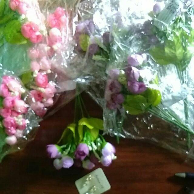 Bunga Mawar Kuncup Mini Artificial 8070 K34