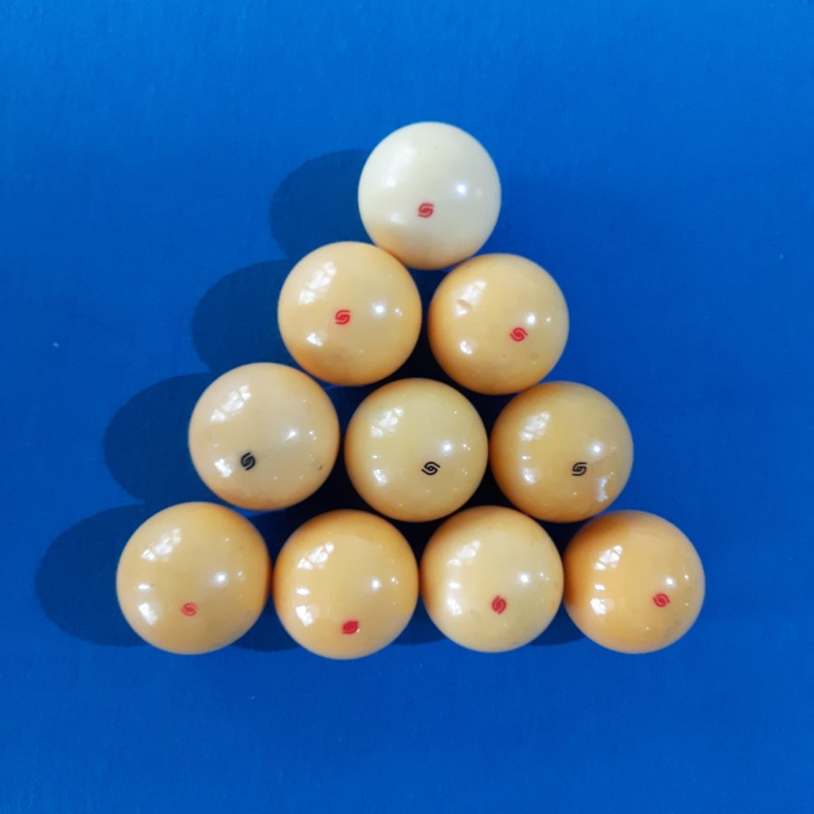 SALE Bola Putih Belgia Second 2 1/4" Bola Billiard Putih Besar Bekas