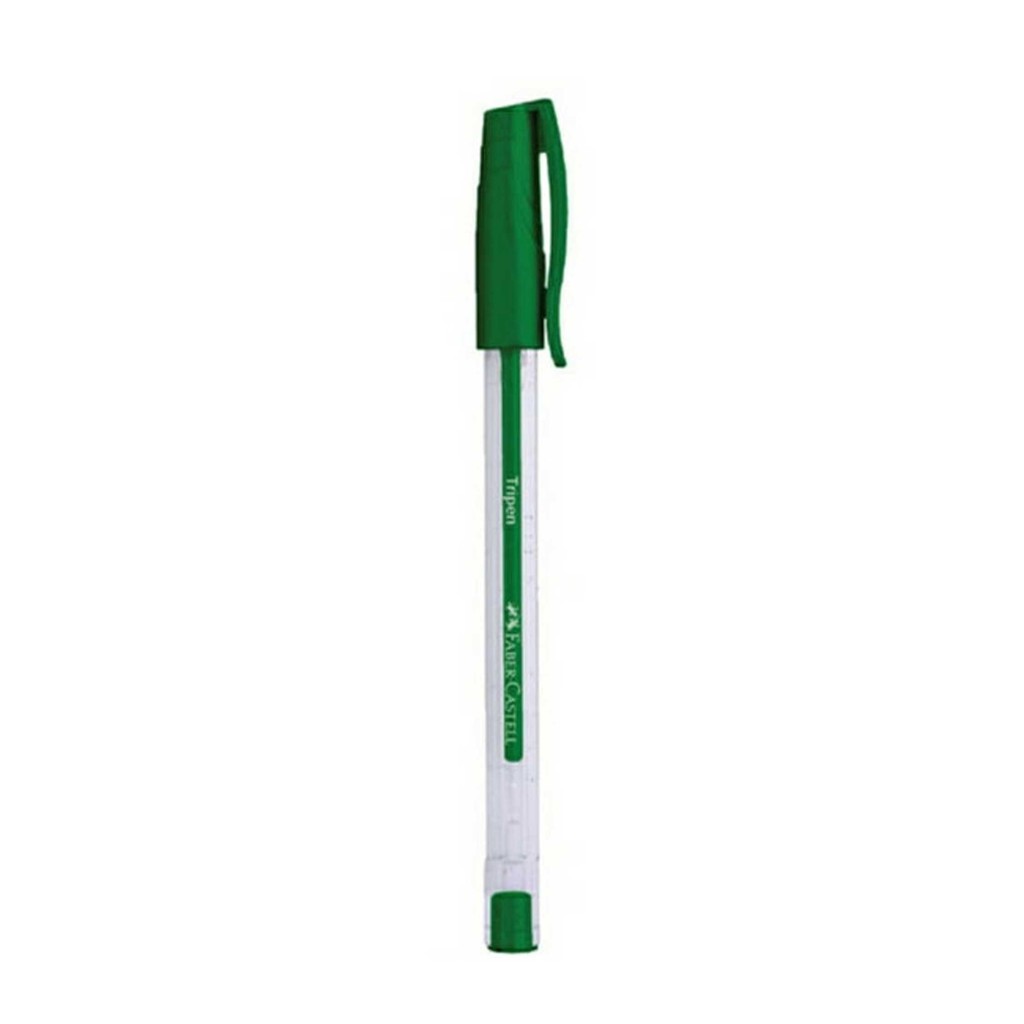 

Faber-Castell Ballpoint Tripen Glitter Green Ink 547363
