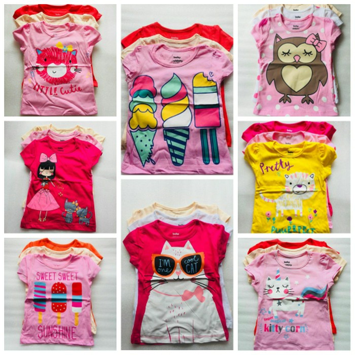 HIGH QUALITY Kaos Anak Cewek Cowok Baby Victory