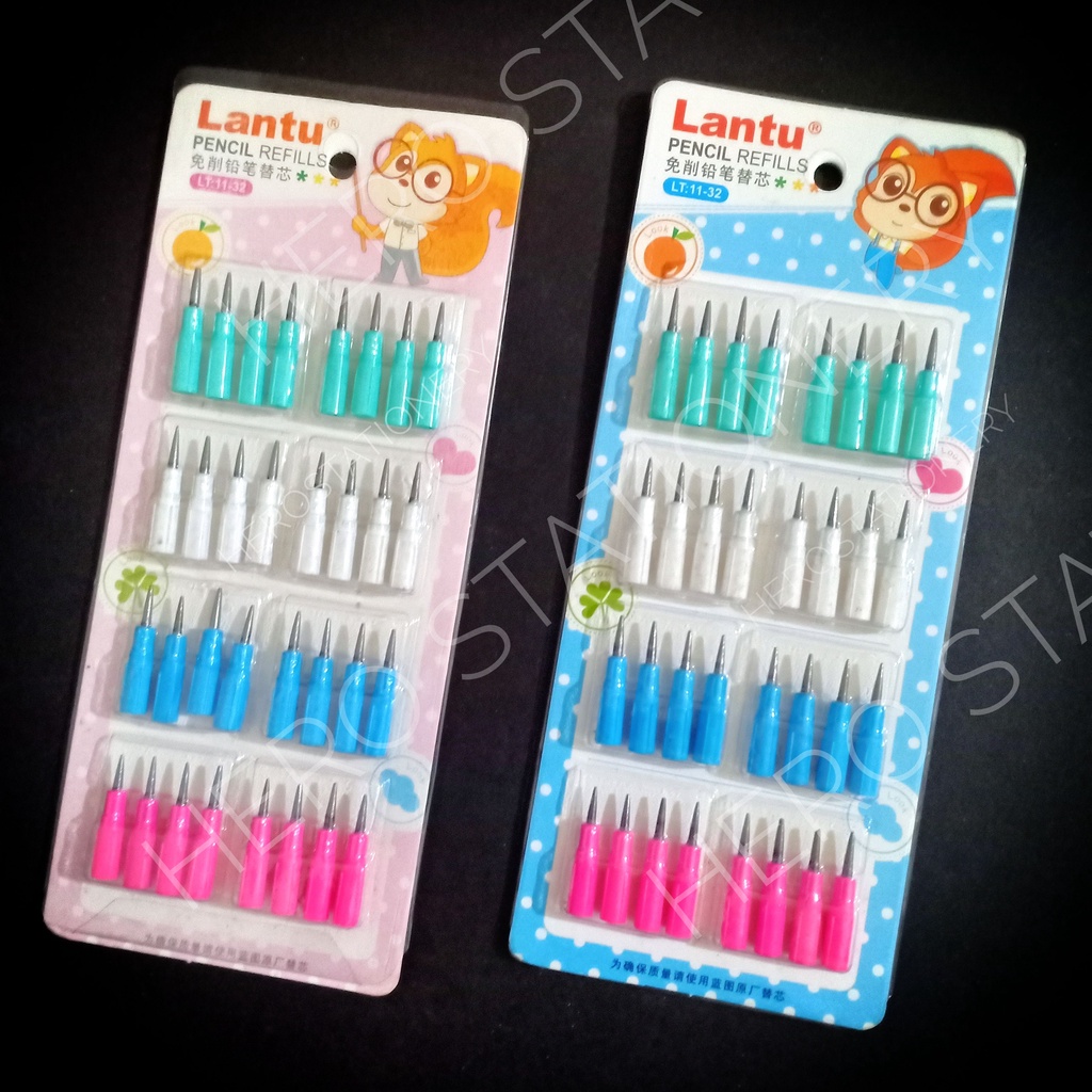 

Refill isi pensil bensia lantu isi 32 unit