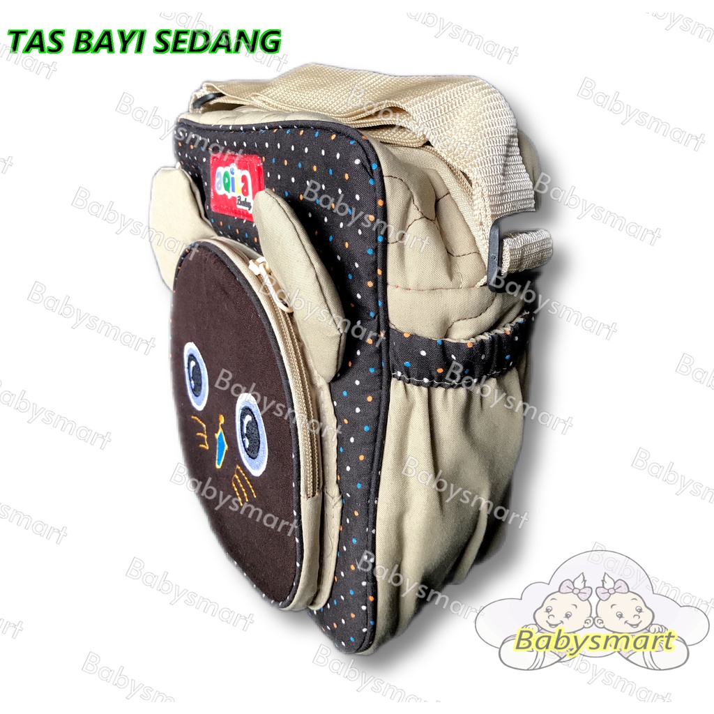 Babysmart - Tas Bayi /Anak  Kecil/Sedang AQILA / Tas Perlengkapan Baju dan botol susu bayi