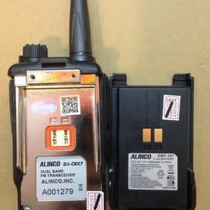 HT alinco crx 7 dual band original garansi resmi