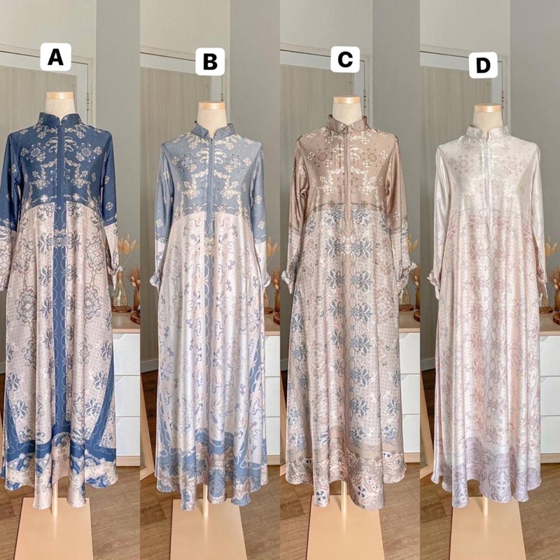 Gamis Maxmara Aurora M/L/XL/XXL/JUMBO Gamis Kondangan Gamis Seragam Pesta