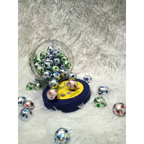 

1 Toples isi 40 Pcs Coklat Vallina Coklat Bola Bola
