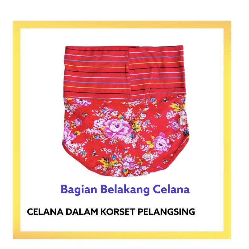 Celana Dalam Korset Pelangsing Pembentuk Tubuh Pembakar Lemak Munafie Slimming Pants Katun Murah