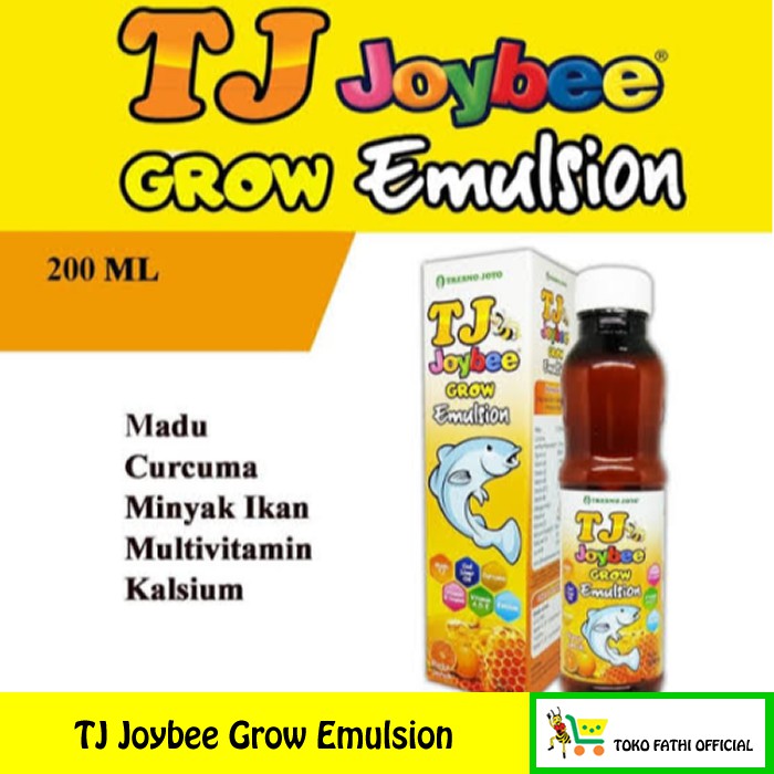 

TJ Joybee Grow Emulsion ( madu plus multivitamin anak di masa pertumbuhan )