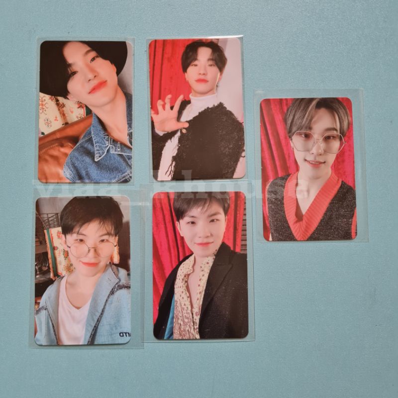 photocard pc woozi hoshi dino going magazine seventeen