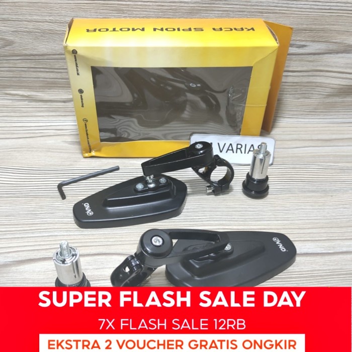 BarEnd Spion Jalu Oval Cnc Universal Semua Motor VND Nmax Aerox Pcx One SS ninja250 ninja 250 fi kar