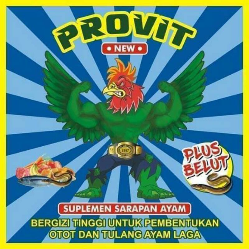 provit/Provit/vitamin ayam/sarapan ayam