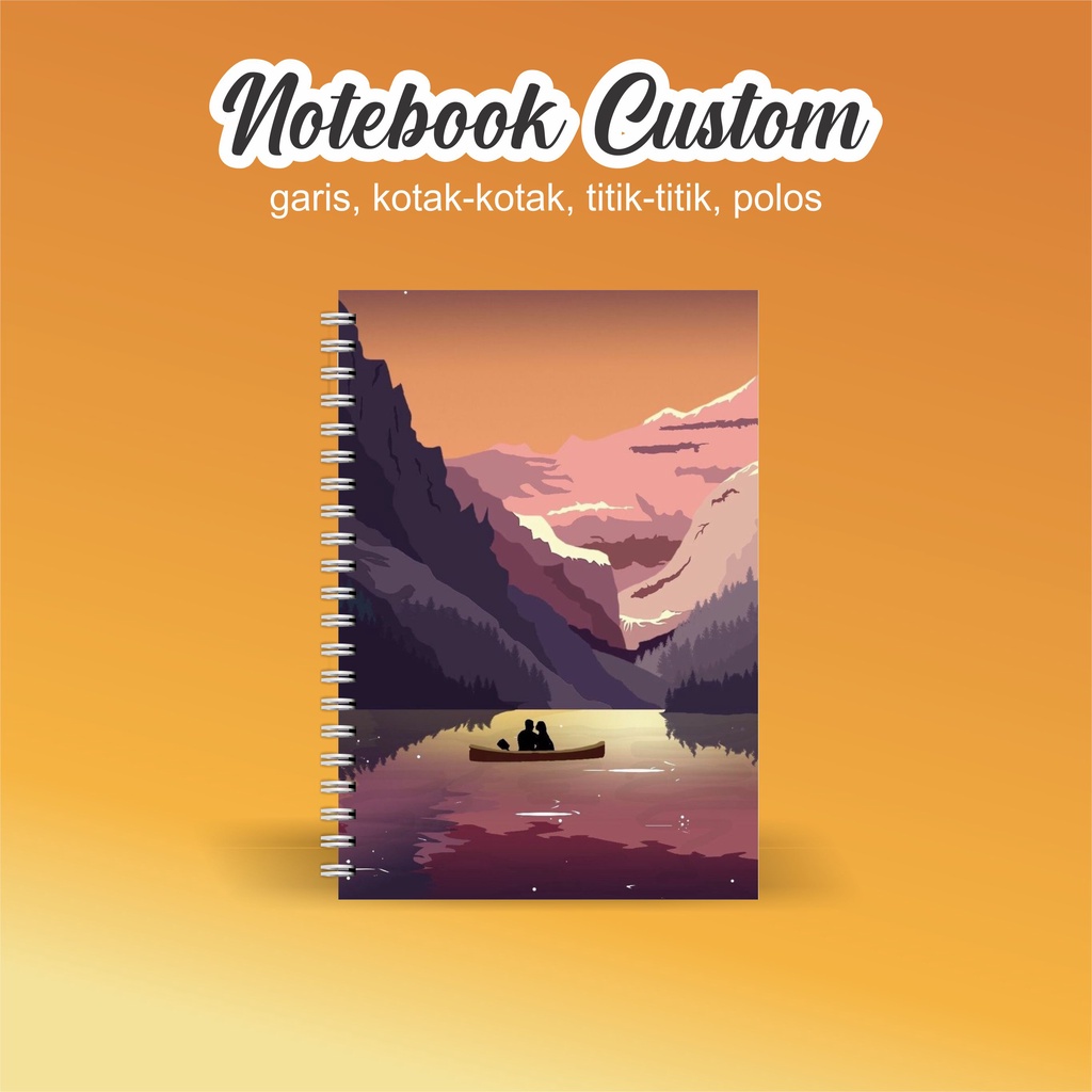 

NOTEBOOK A5 CATATAN/JURNAL BOOKPAPER GRID/KOTAK2#DOTTED/TITIK2#BLANK/POLOS