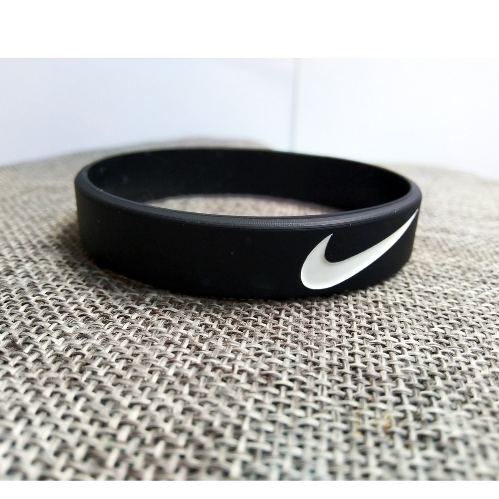 COD NIKE GELANG TANGAN PRIA - GELANG KARET NIKE SPORT ORIGINAL FASHION NIKE BLAC(GLOW)