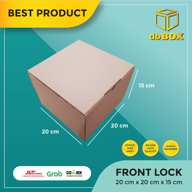

(10pcs) Kardus uk. 20x20x15 cm...Die Cut untuk kotak Aksesoris dll, model box pizza
