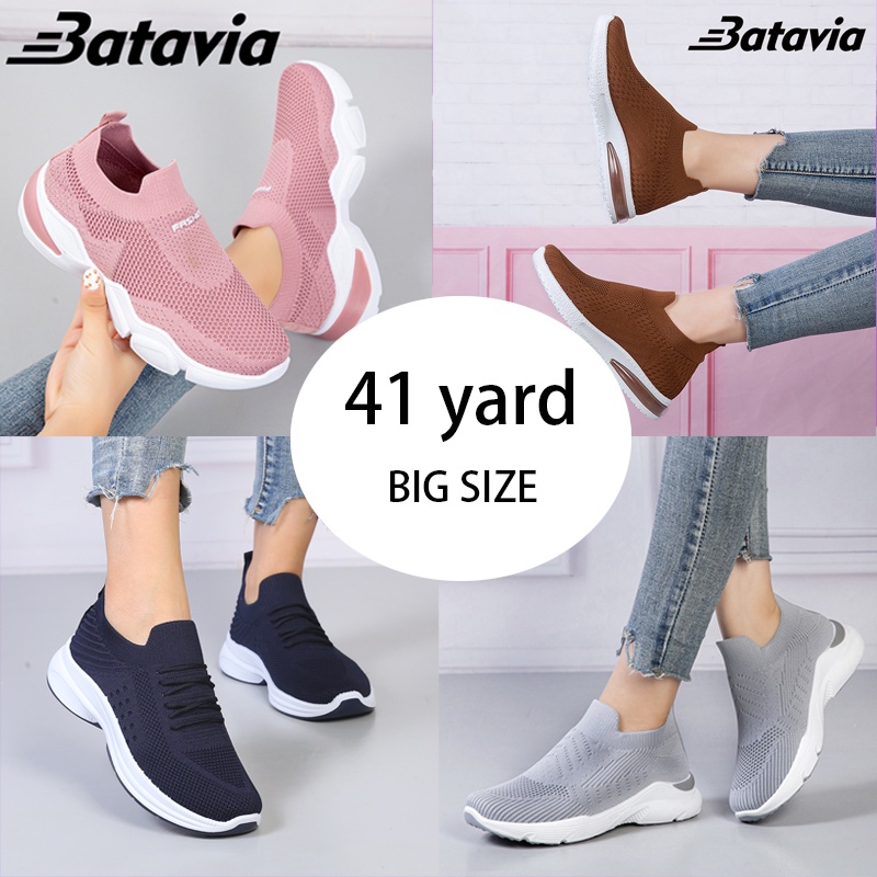 Batavia 41 Yard Sepatu Wanita Terbang Sepatu Jogging Sepatu Impor Sepatu Ibu