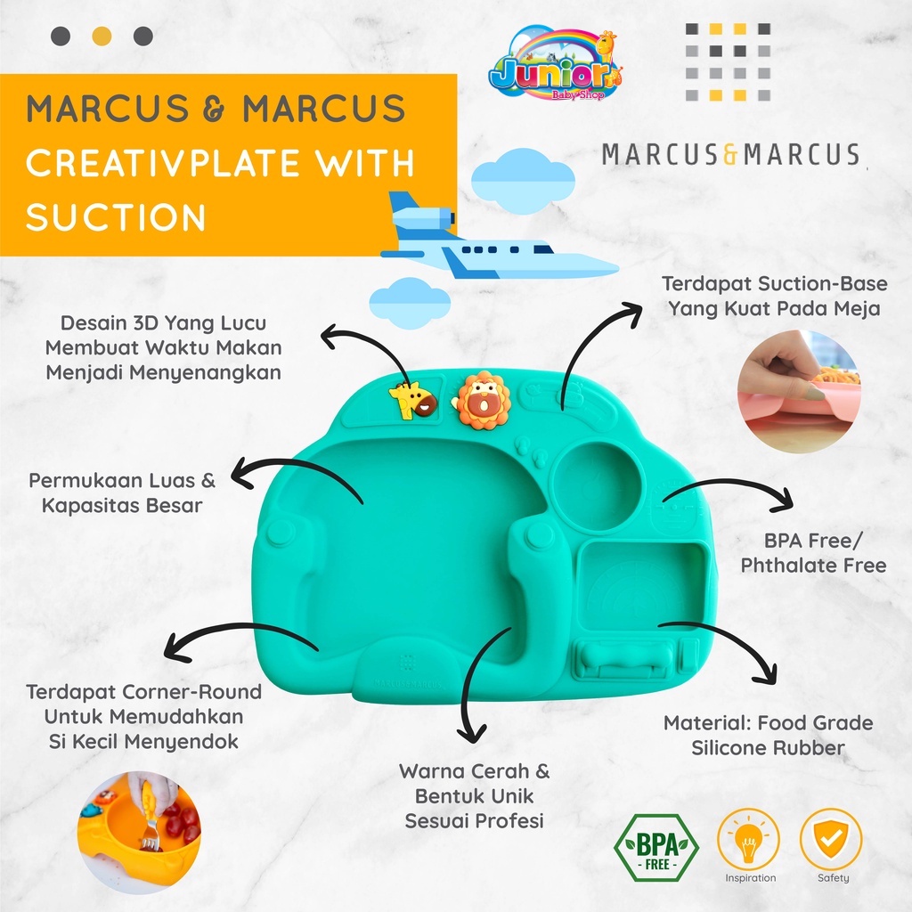 Marcus &amp; Marcus Creativplate With Suction