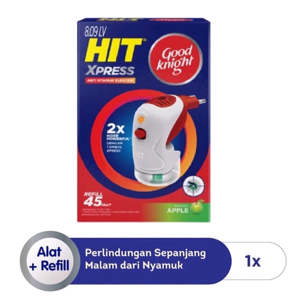 HIT Xpress Set - Obat Anti Nyamuk Elektrik