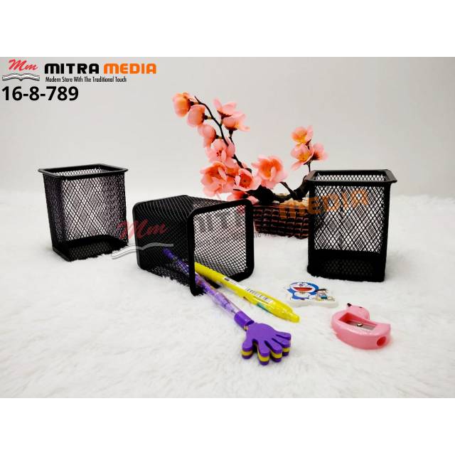 PENDSTAND KERANJANG BESI KOTAK MURAH