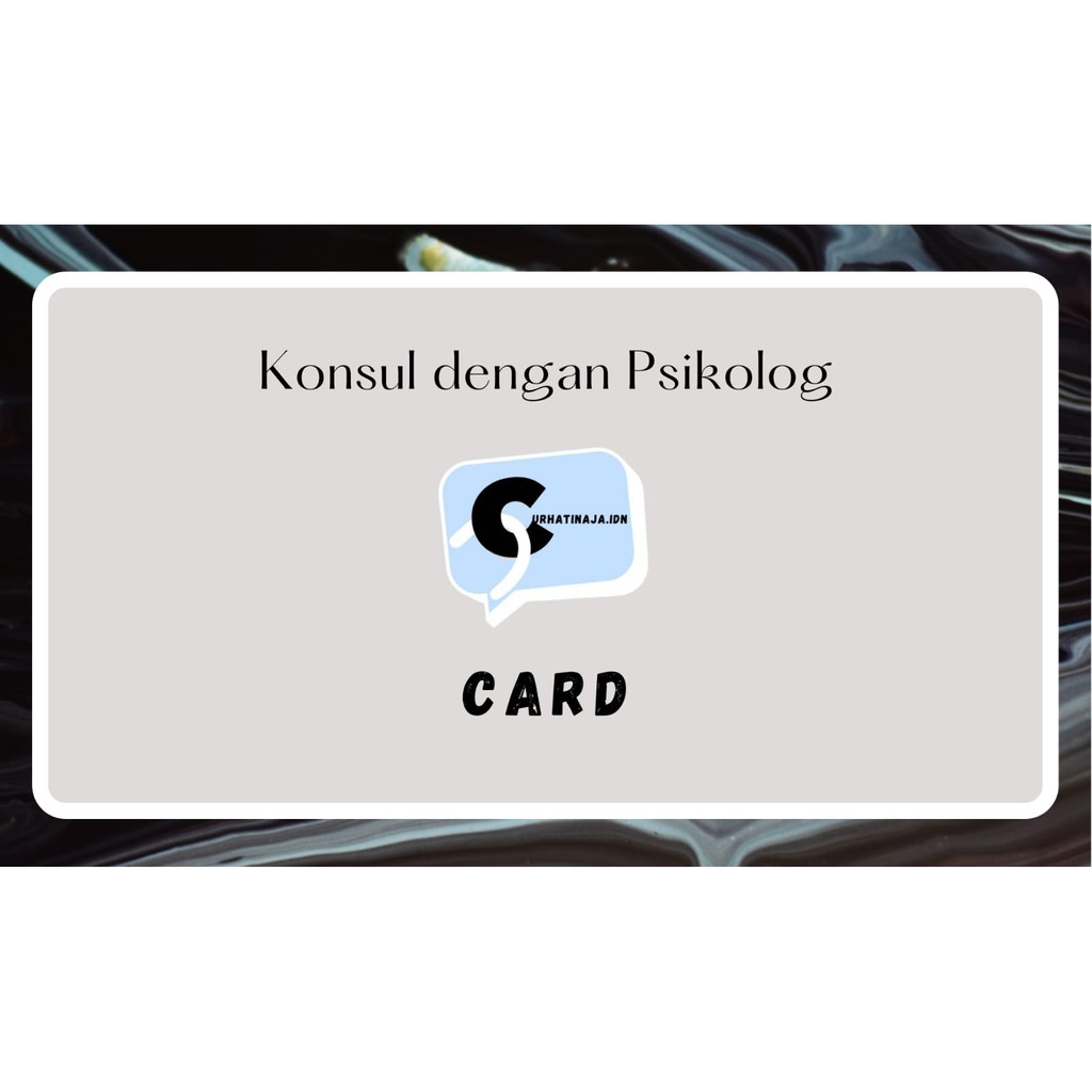 

Kena Mental Card FREE Konsultasi dengan Psikolog 1 JAM