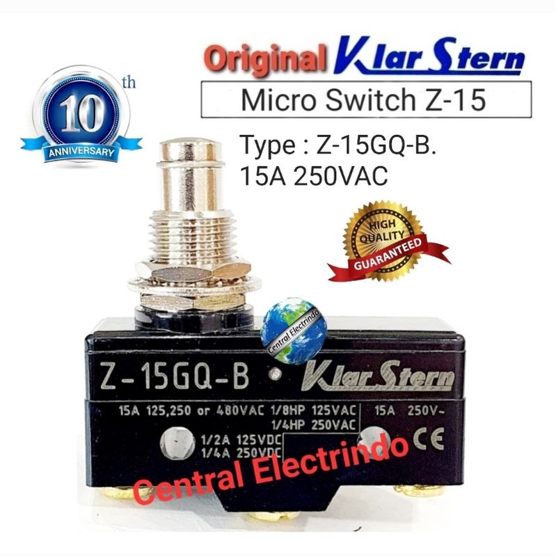 Limit Switch Micro Switch KLARSTERN Z-15GQ-B 15A 250VAC High Quality