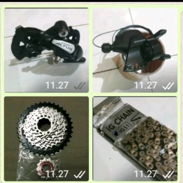 groupset 8 speed