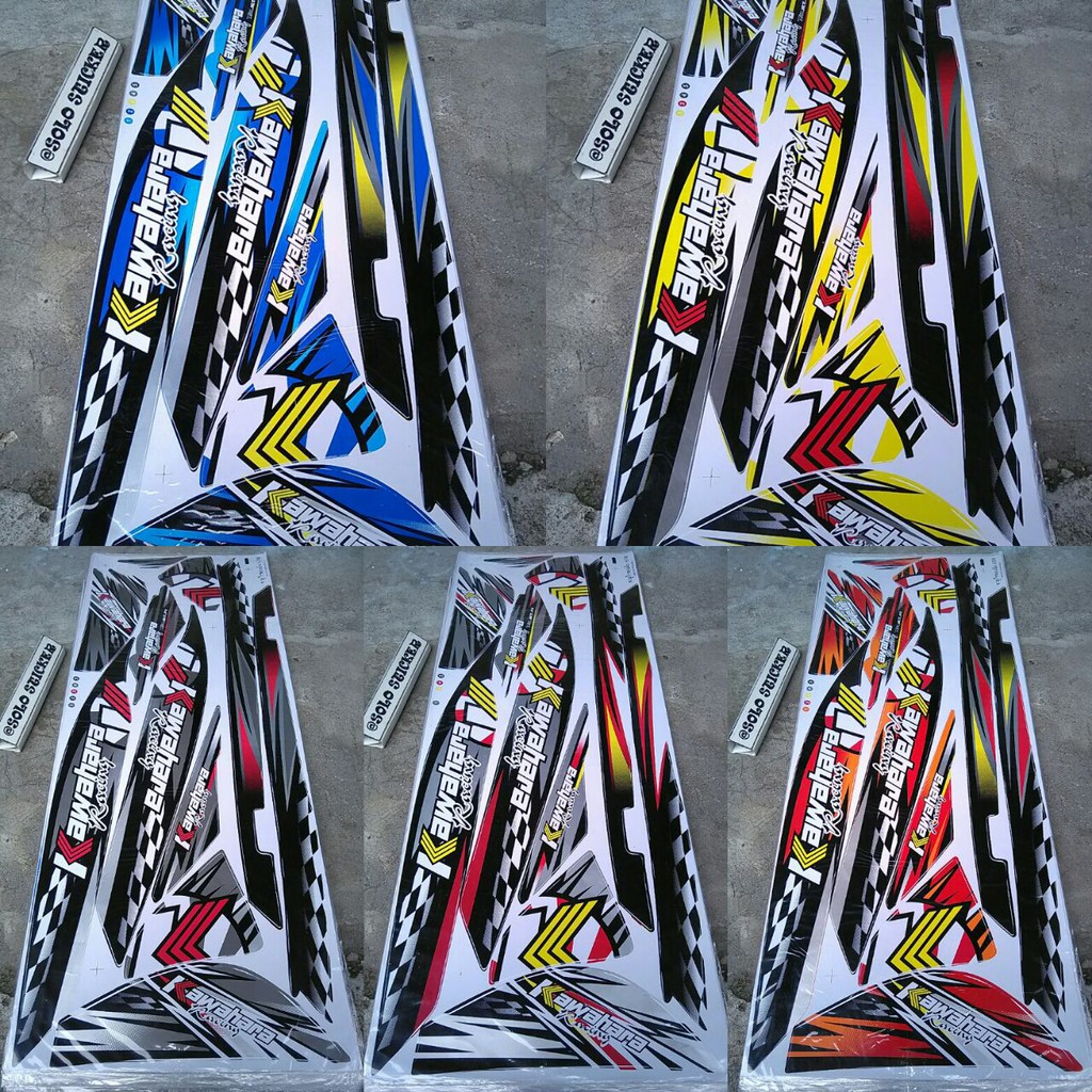 BISA COD Striping Sticker Variasi Yamaha Mio J Mio GT Kawaharall