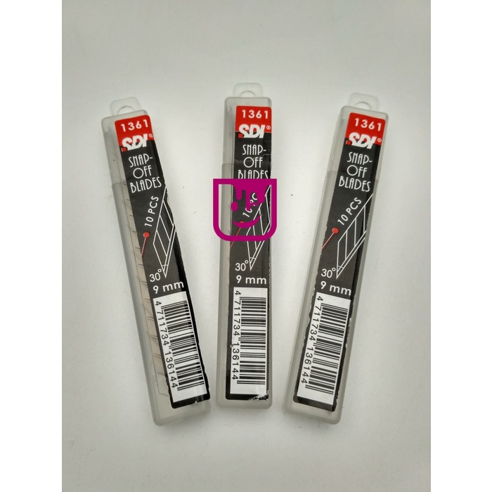 

kertas-pemotong- refile cutter sdi 30 degree angle / refil cuter sdi 20 derajat -pemotong-kertas.