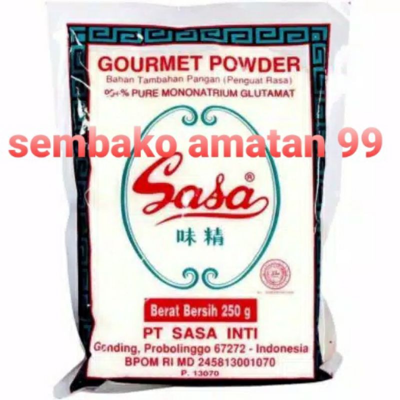 Sasa Gourmet Powder 250 Gram / Sasa Penyedap Rasa 250 Gram