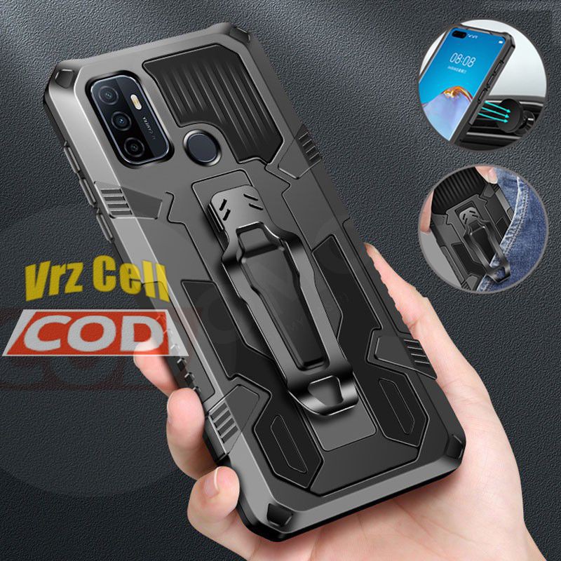 Vivo Y22 Y16 Y35 | V25 4G & 5G V25E Y22S NEW | Y30 Y30i Y50 i Hard Case Belt Clip Robot Transfirmer 