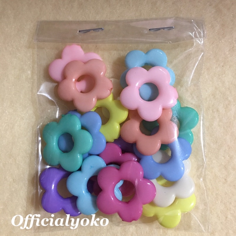 Manik Bunga Pandora Warna Pastel (15gram)