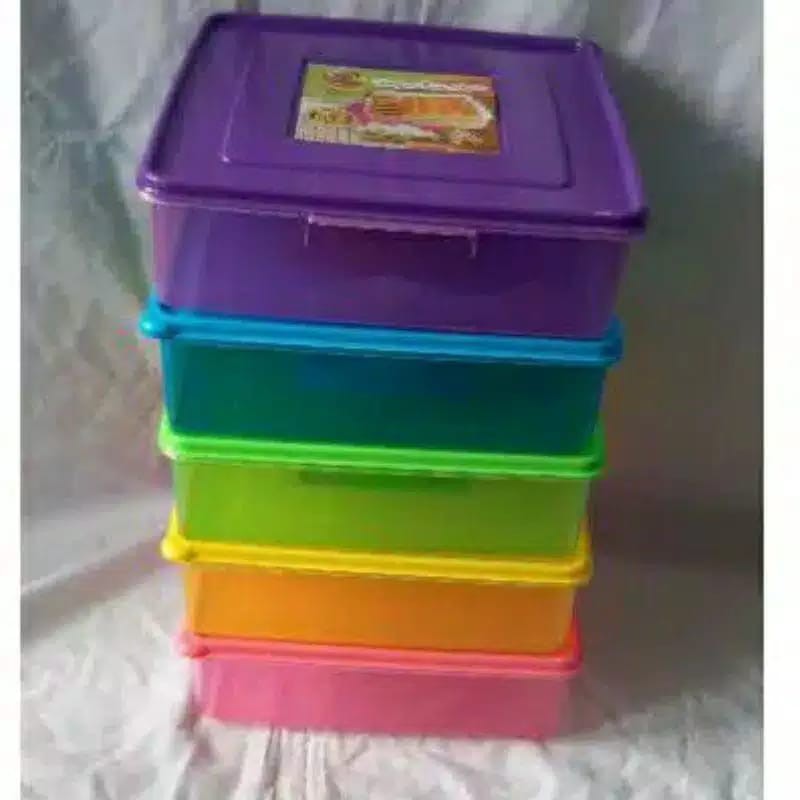 Tempat Kue Lapis / Kotak Kue Lapis / Lunch Box / Ompreng Makan Plastik