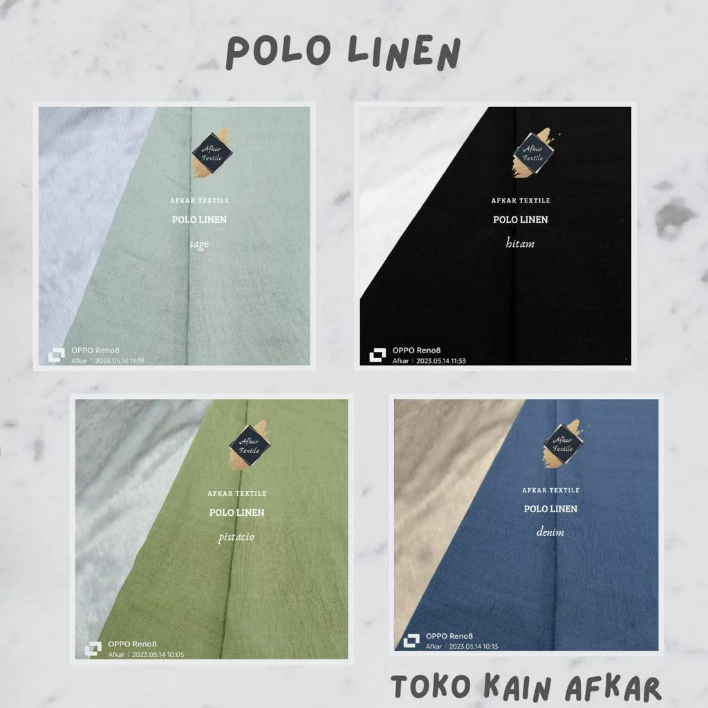 Kain Polo Linen - Linen Cringkle Kringkle