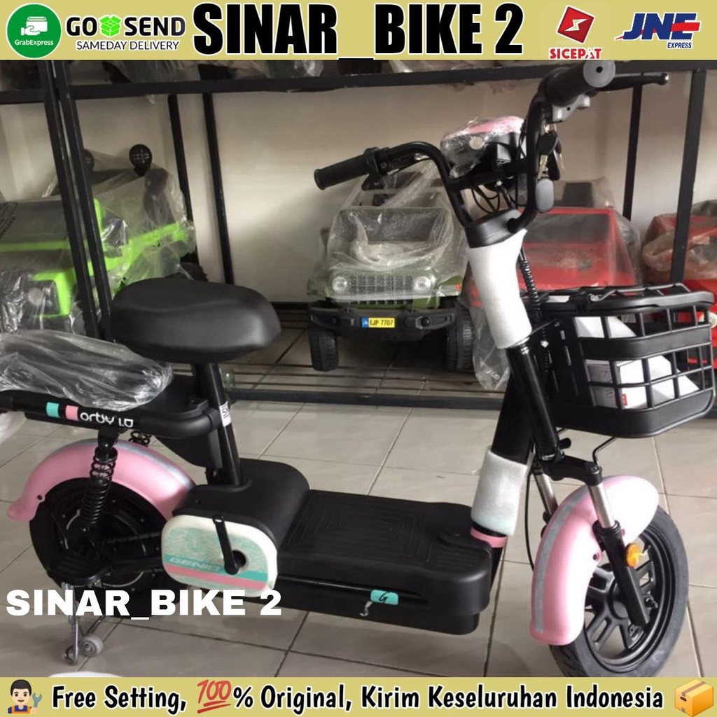 Sepeda Listrik GENIO ORBY 1.0 Electric E Bike 650 Watt